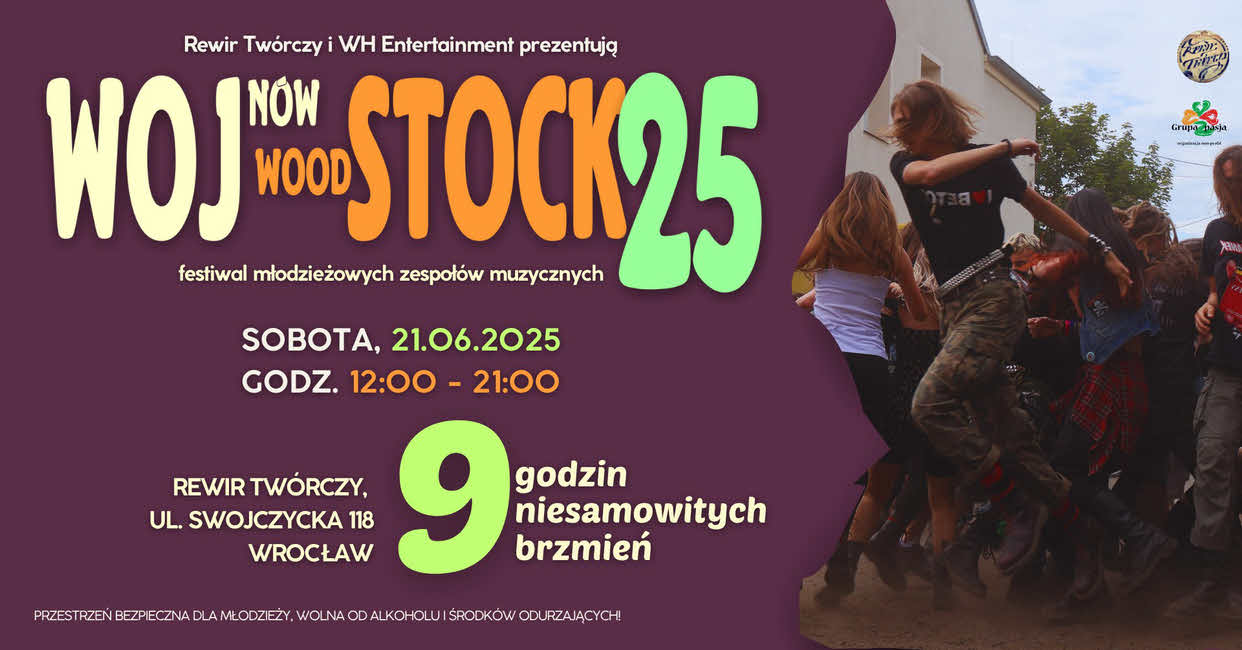 Wojstock 2025 - Festiwal Zespołów Młodzieżowych - II Edycja